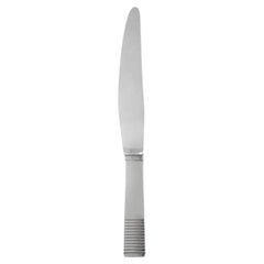 Georg Jensen Sterling Silver Parallel Luncheon Knife with Short Handle, 023