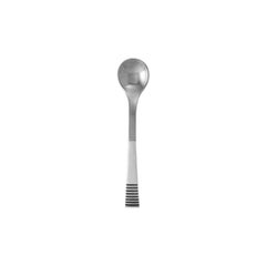 Georg Jensen Sterling Silver Parallel Mustard Spoon with Steel 106