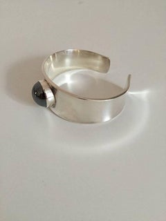 Georg Jensen Sterling Silver Paul Hansen Bangle Bracelet #188