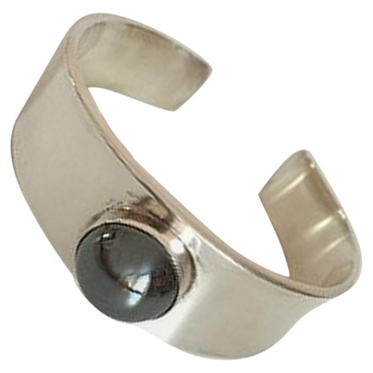 Georg Jensen Sterling Silver Paul Hansen Cuff Bracelet #188 For Sale