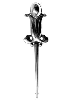 Georg Jensen Sterling Silver Pin C.1945 No 121