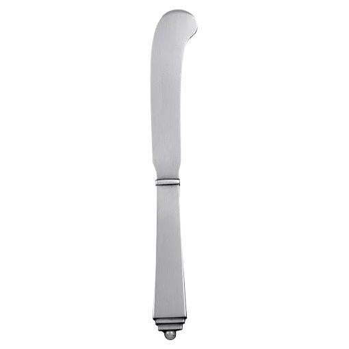 Georg Jensen Cuchillo piramidal para mantequilla 046 de plata de ley