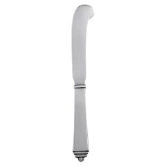 Georg Jensen Cuchillo piramidal para mantequilla 046 de plata de ley