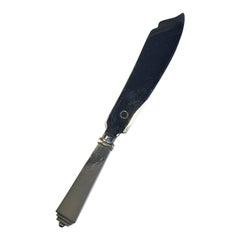 Georg Jensen Coltello da torta a piramide in argento sterling 'Lama vecchio stile' n. 196