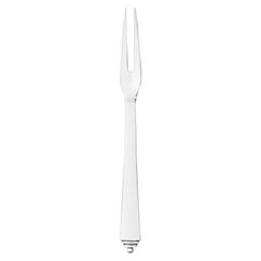 Georg Jensen Sterling Silver Pyramid Cold Cut Fork by Harald Nielsen