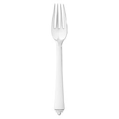 Georg Jensen Sterling Silver Pyramid Large Dinner Fork by Harald Nielsen