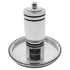 Georg Jensen Pyramiden-Pfeffermühle aus Sterlingsilber 632