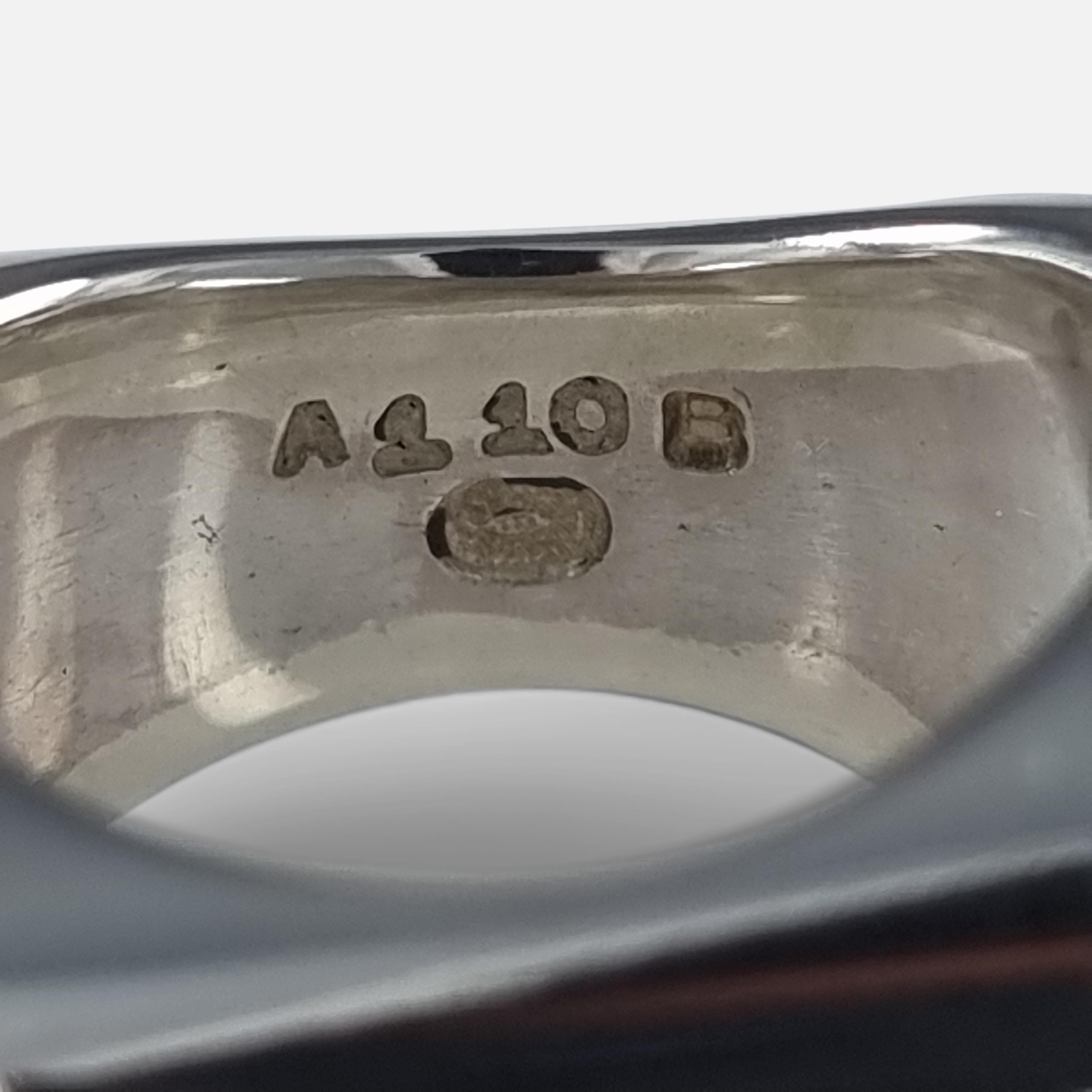 Georg Jensen Sterlingsilber-Ring #A110B 13