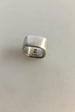 Georg Jensen Sterling Silver Ring by Kim Naver No 186