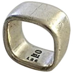 Georg Jensen Sterling Silver Ring by Kim Naver No 186