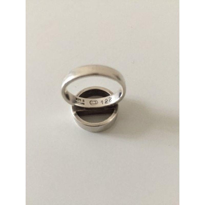 Georg Jensen Sterlingsilber-Ring von Søren Georg Jensen Nr 122 Damen im Angebot
