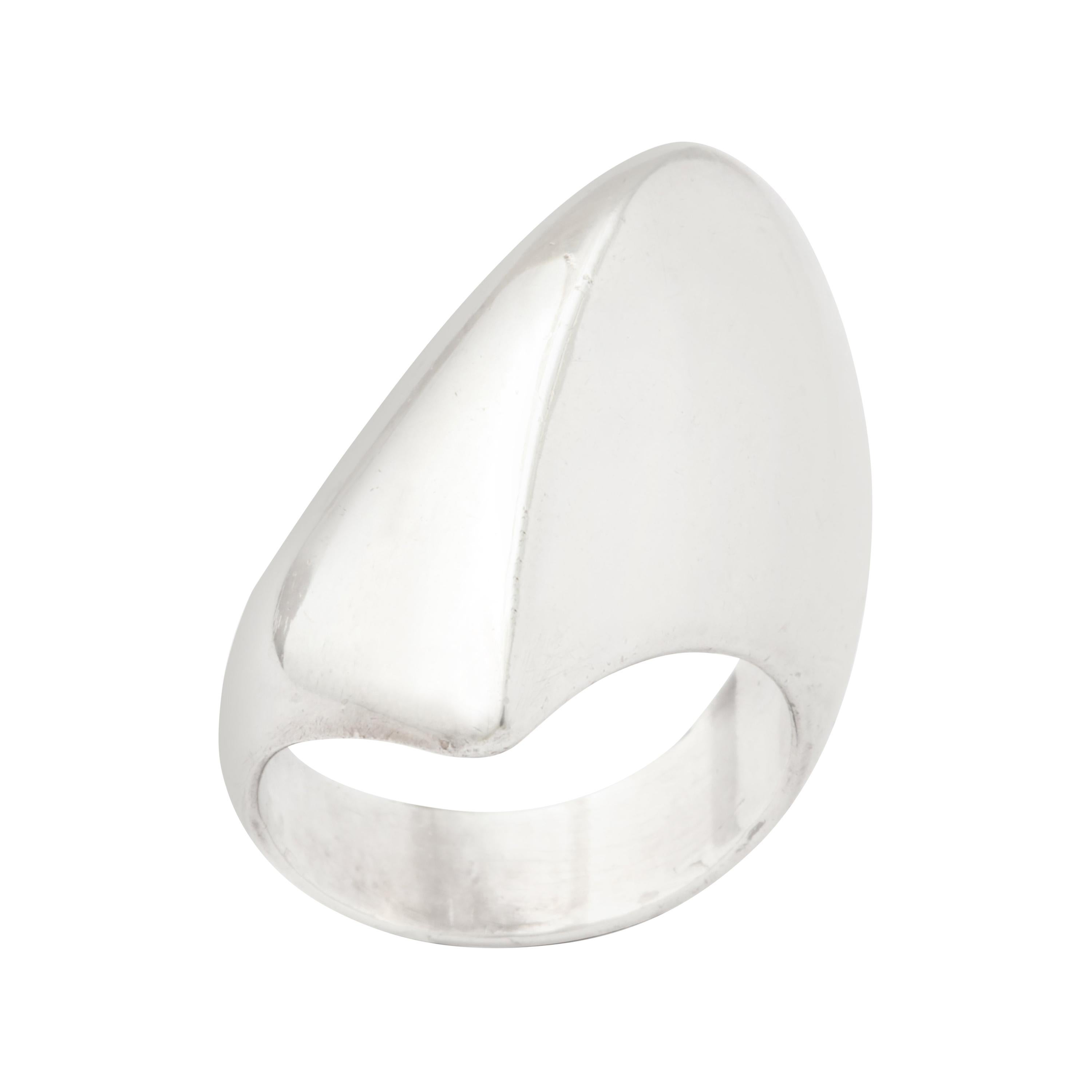 Georg Jensen, bague en argent sterling, Danemark