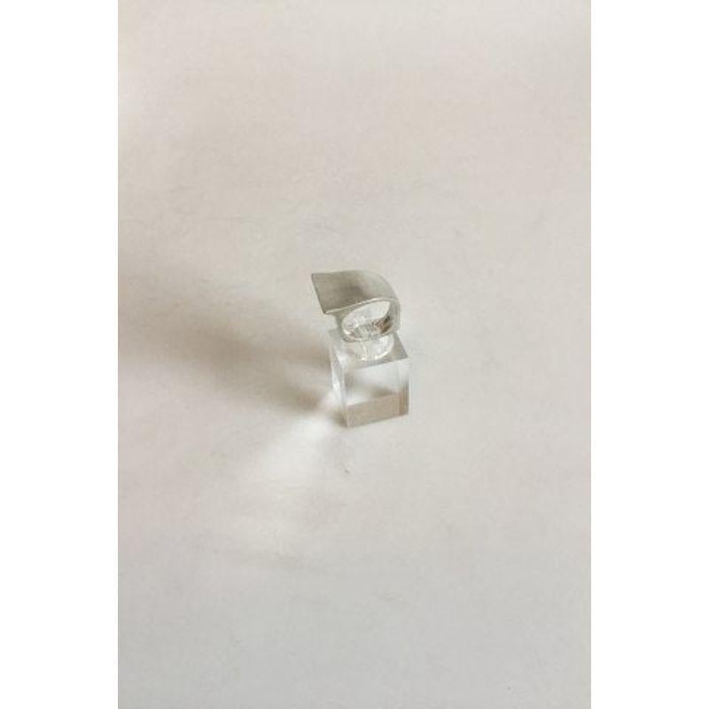 Georg Jensen Sterling Silver Ring. 

Ring Size 51 / US 5 1/2. Weighs 15 g / 055 oz.
