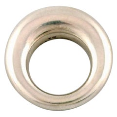 Georg Jensen Sterling Silver Ring in Stylish Design