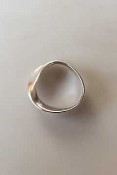 Georg Jensen Sterling Silver Ring Mobius