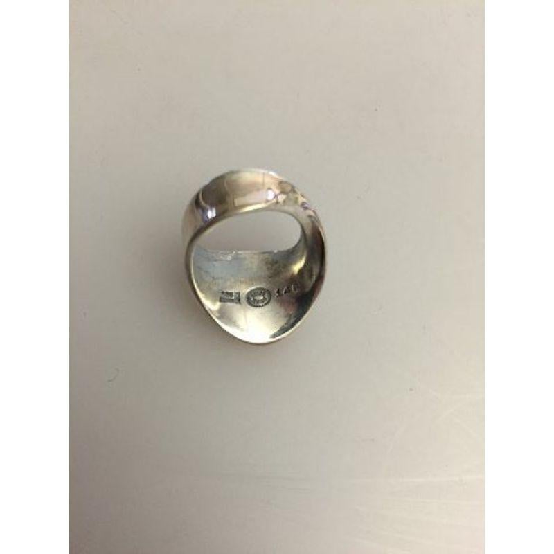 Georg Jensen Sterlingsilber-Ring Nr. 148, entworfen von Torun Damen im Angebot