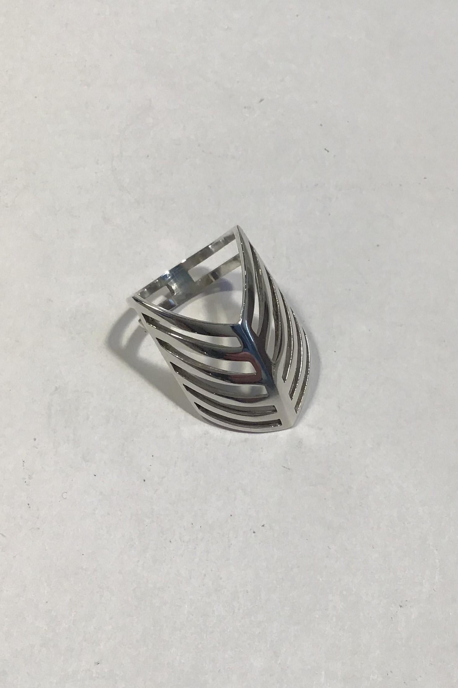 Georg Jensen Sterling Silver Ring No 289 Nanna Ditzel

Ring size 53/US 6½ 
Weight 5.8 gr/0.20 oz