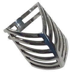 Vintage Georg Jensen Sterling Silver Ring No. 289 Nanna Ditzel