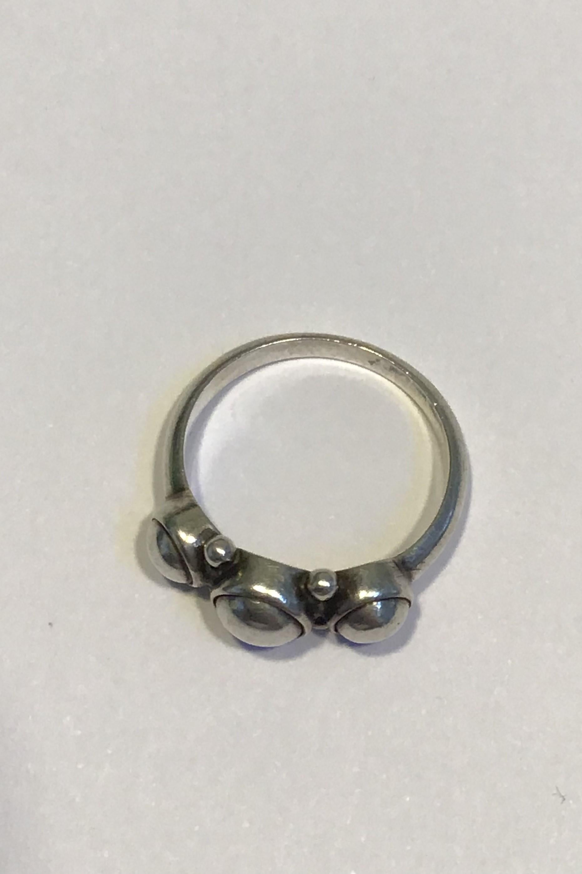 Art Nouveau Georg Jensen Sterling Silver Ring No 3