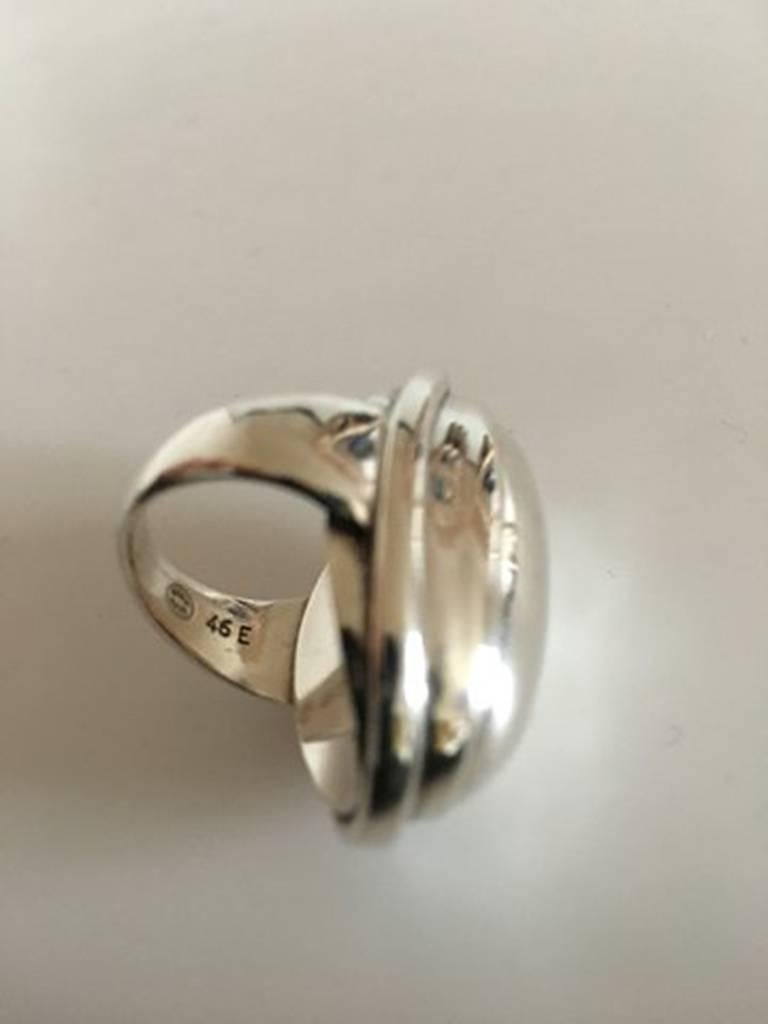 Art Nouveau Georg Jensen Sterling Silver Ring No 46E