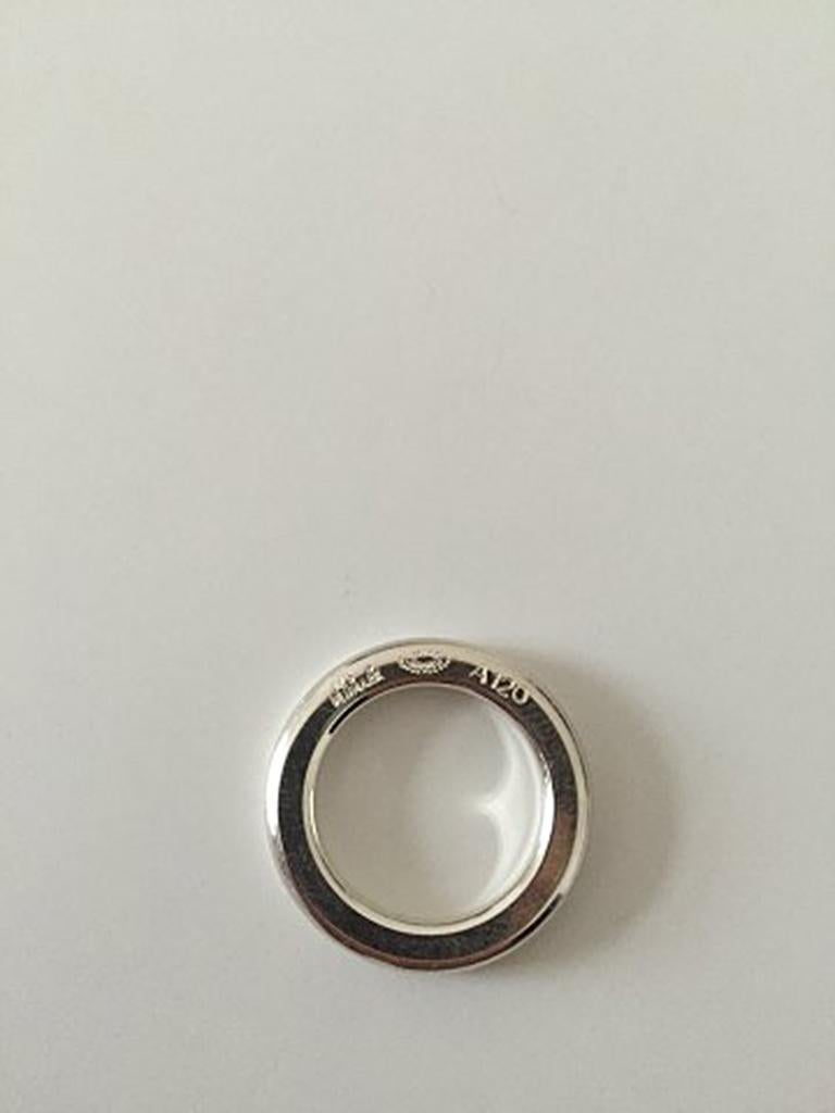Modern Georg Jensen Sterling Silver Ring No A120