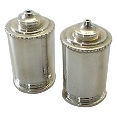 Georg Jensen Sterling Silver Salt and Pepper Shakers