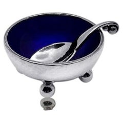 Georg Jensen Sterling Silver Salt Cellar #433, 1926
