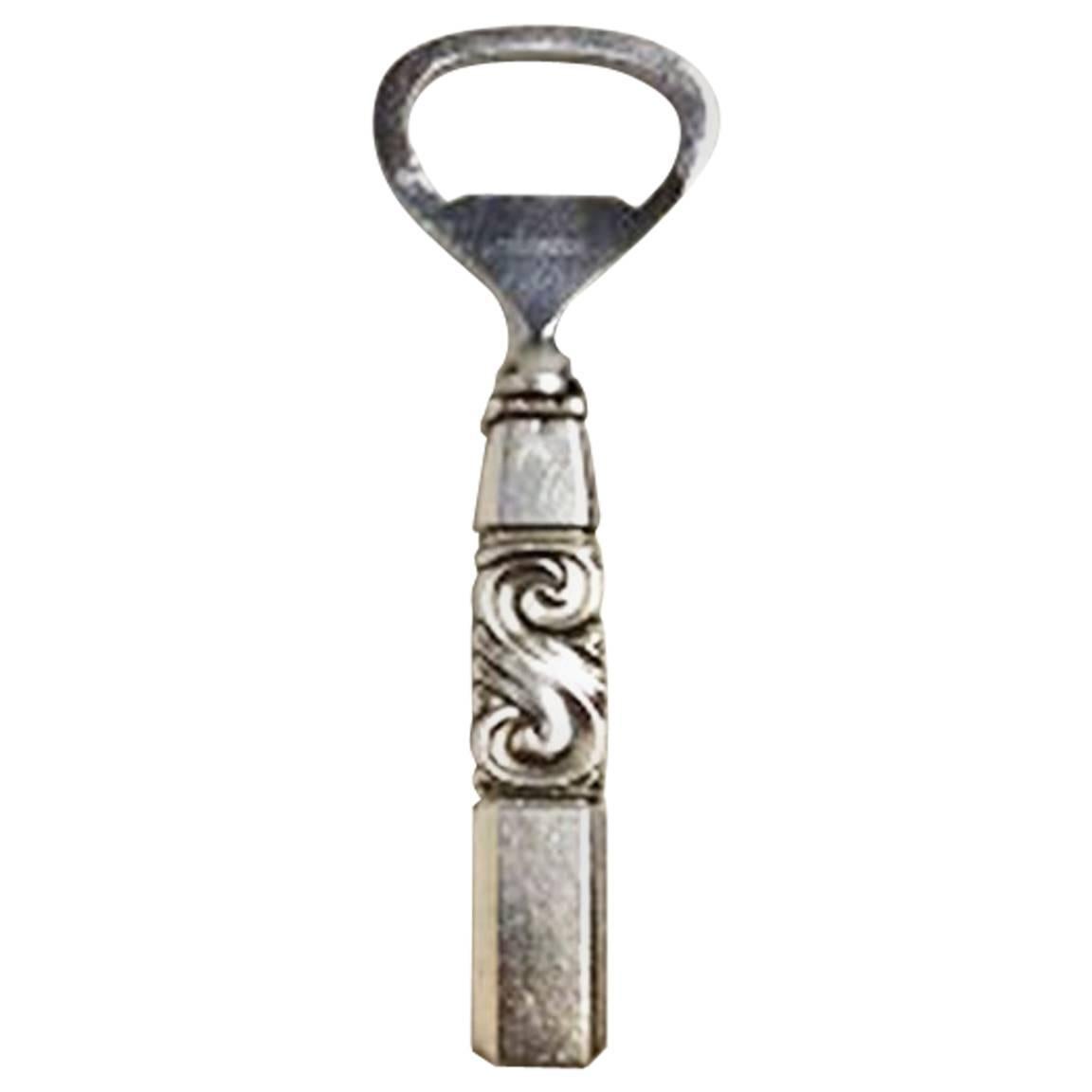 Georg Jensen Sterling Silver Scroll Bottle Opener