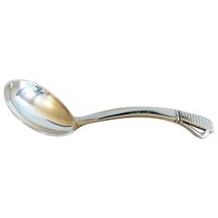 Georg Jensen Sterling Silver Serving Spoon for Sauce