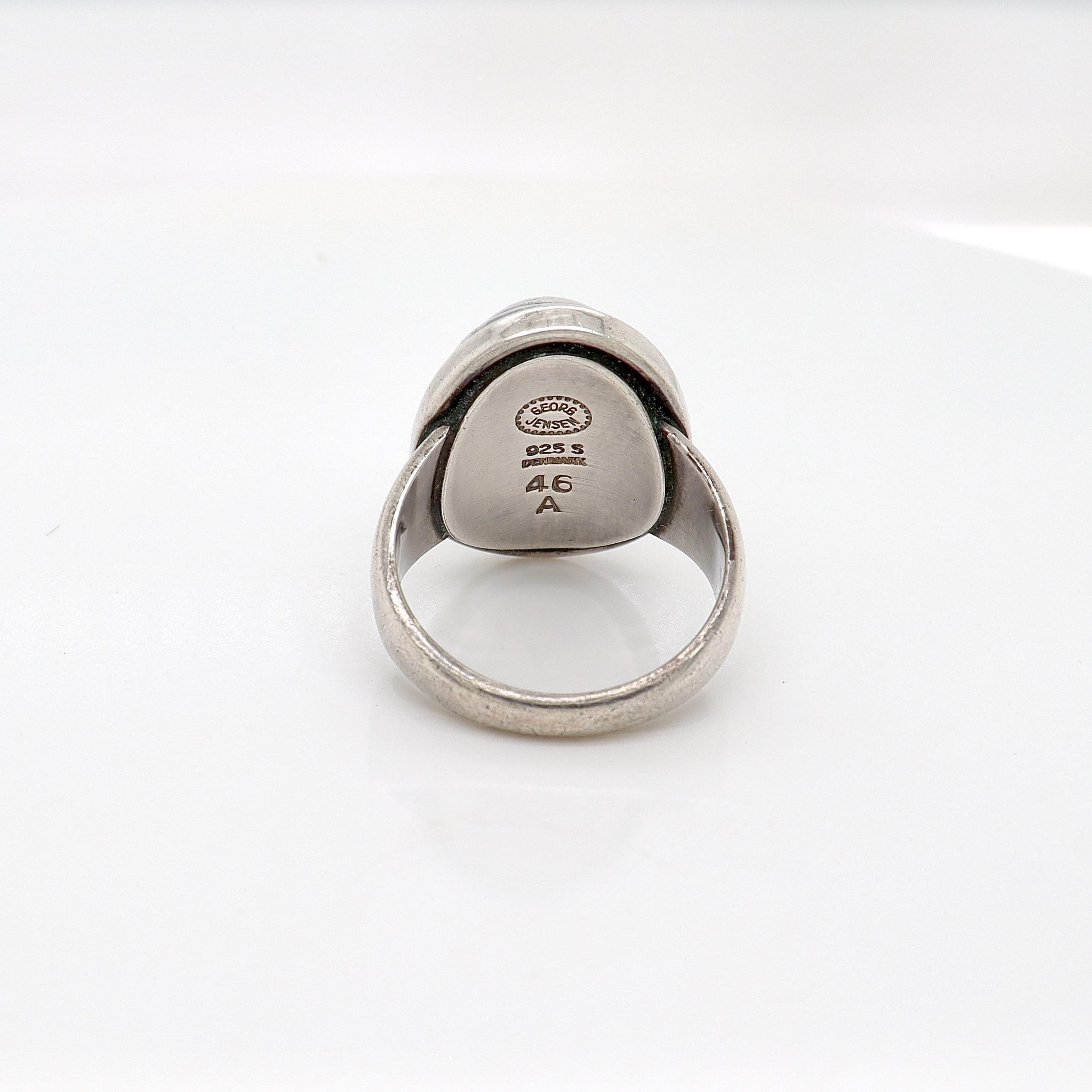 georg jensen signet ring