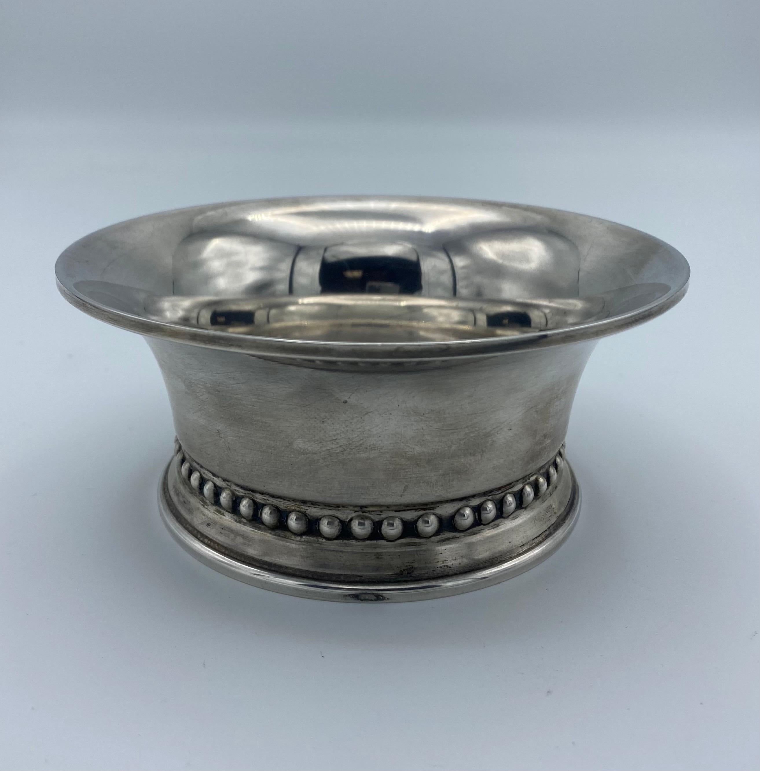 Georg Jensen Sterling Silver Small Dish Bowl, #520 2