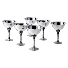 Georg Jensen Sterling Silver Stemmed Goblets/Cups #479