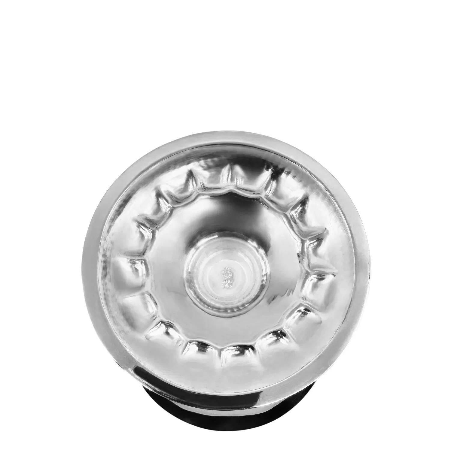 Georg Jensen Tazza aus Sterlingsilber 446 (Dänisch) im Angebot