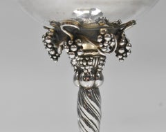 Georg Jensen Sterling Silver Tazza Compote With Grape Motif, 263 A