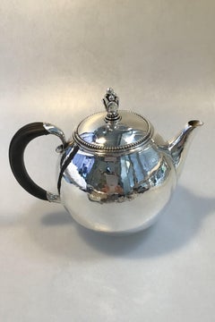 Georg Jensen Sterling Silver Tea Pot No 456