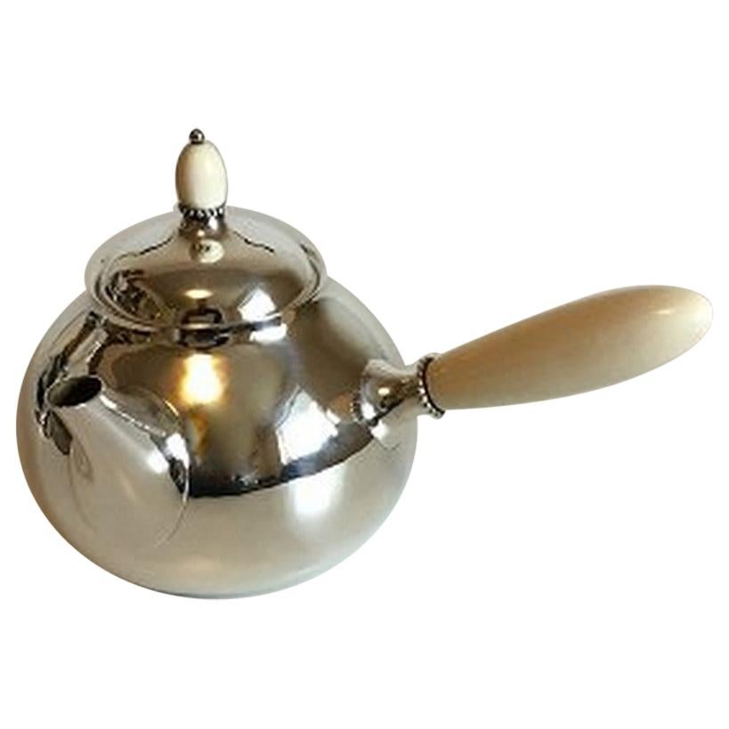 Georg Jensen Sterling Silver Tea Pot No 80A