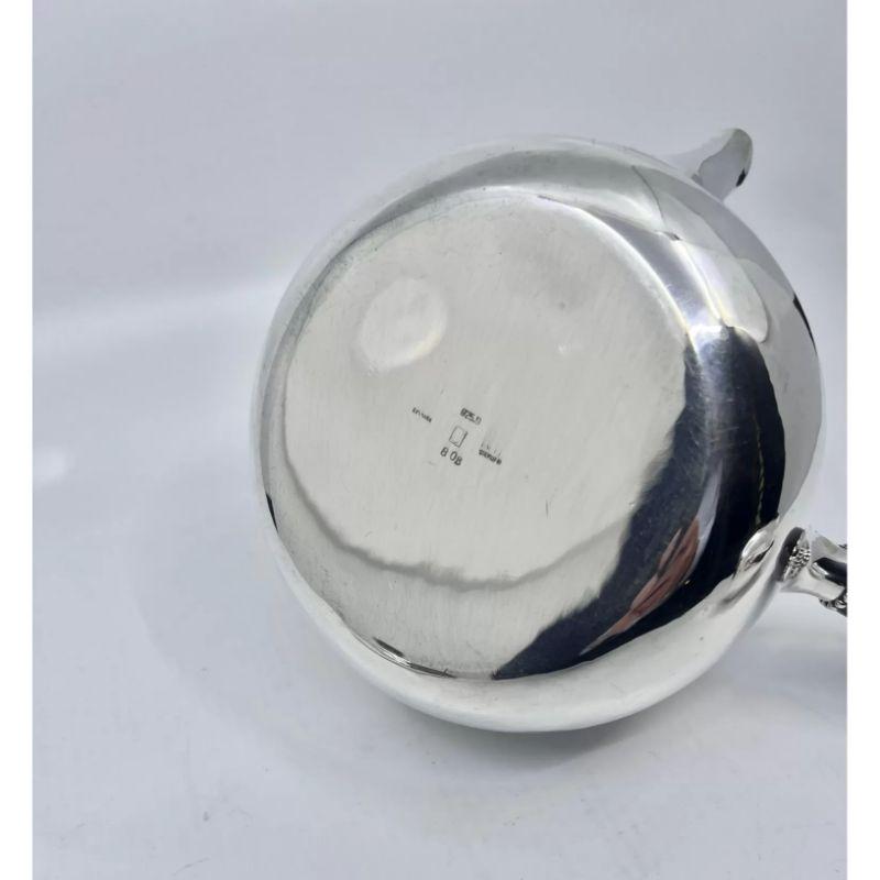 Art Nouveau Georg Jensen Servizio da tè in argento 80A in vendita