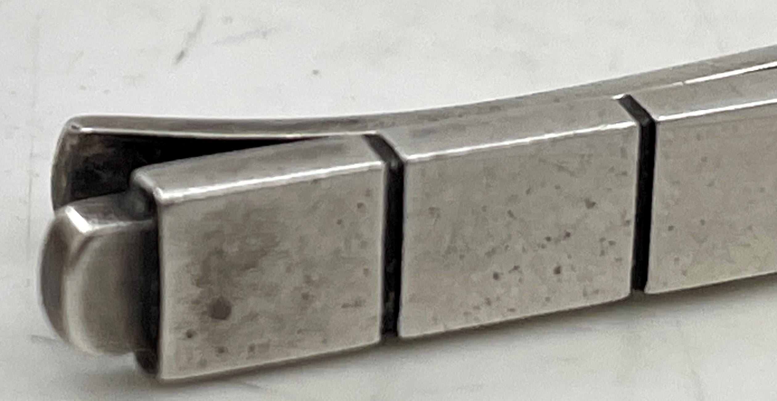 Epingle à cravate en argent Georg Jensen #64B Bon état - En vente à New York, NY