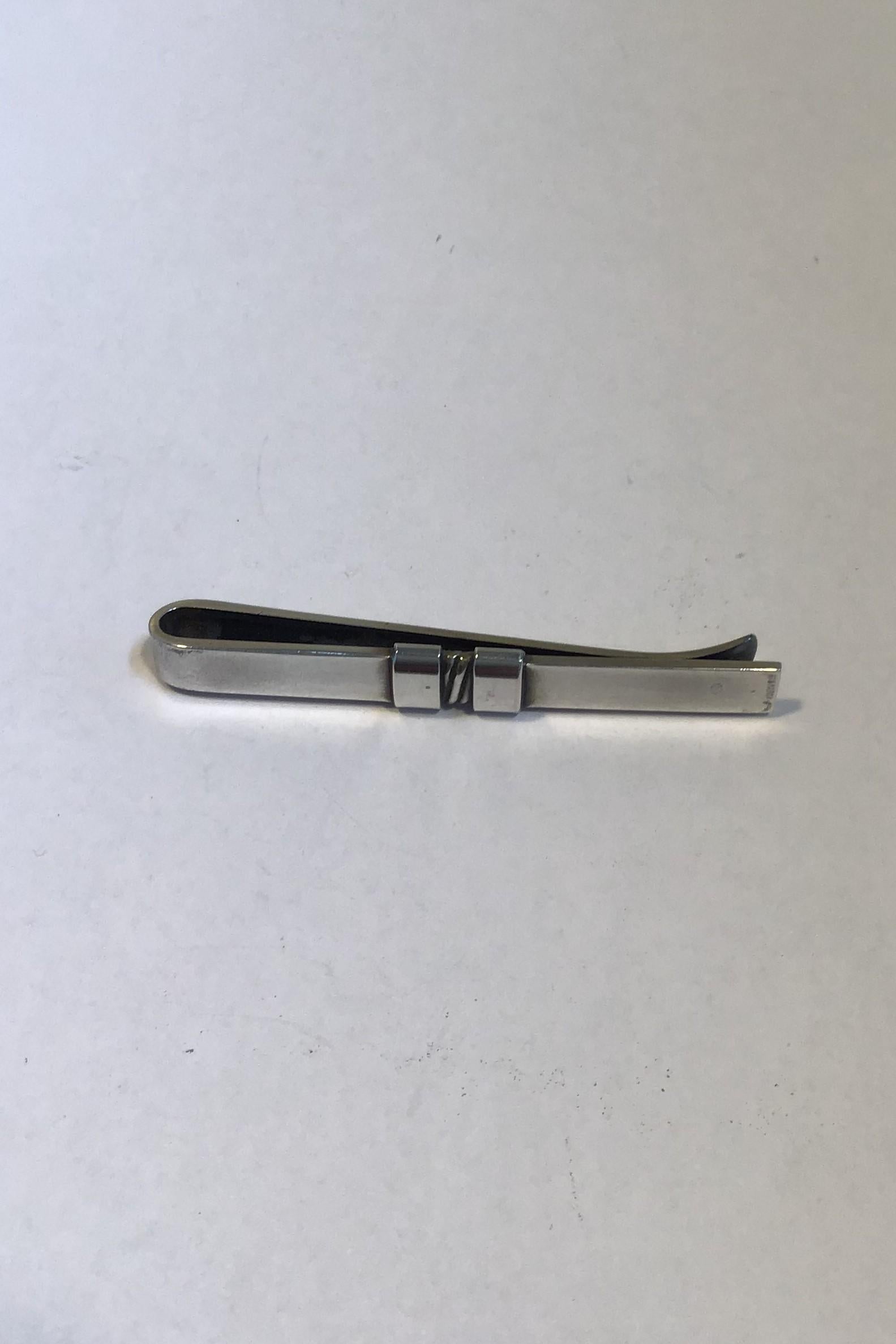 Georg Jensen Sterling Silver Tie Pin Bar No 74 

Measures 5.7 cm(2.24 in) 
Weight 8.3 gr 0.29 oz
