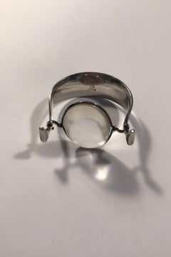 Georg Jensen Sterling Silver Torun Armring with Rutile Quartz No 203