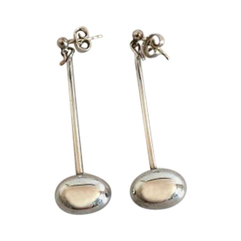 Georg Jensen Sterling Silver Torun Earsticks