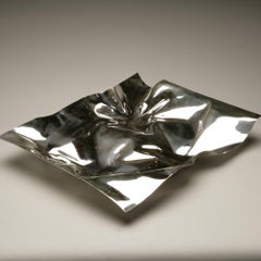 Georg Jensen Sterling Silver Tray No. 1302 by Verner Panton