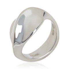 Georg Jensen Sterling Silver  Twist Ring