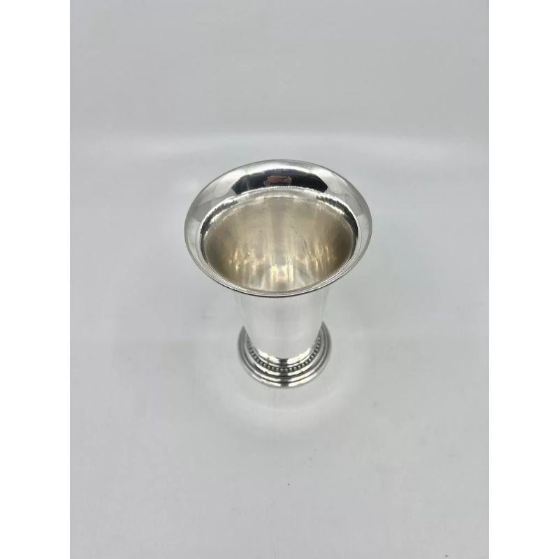 Hammered Georg Jensen Sterling Silver Vase 107