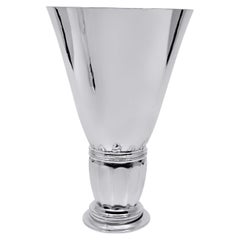 Georg Jensen Jarrón de plata de ley 52