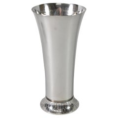 Georg Jensen Sterling Silver Vase No. 819C by Sigvard Bernadotte