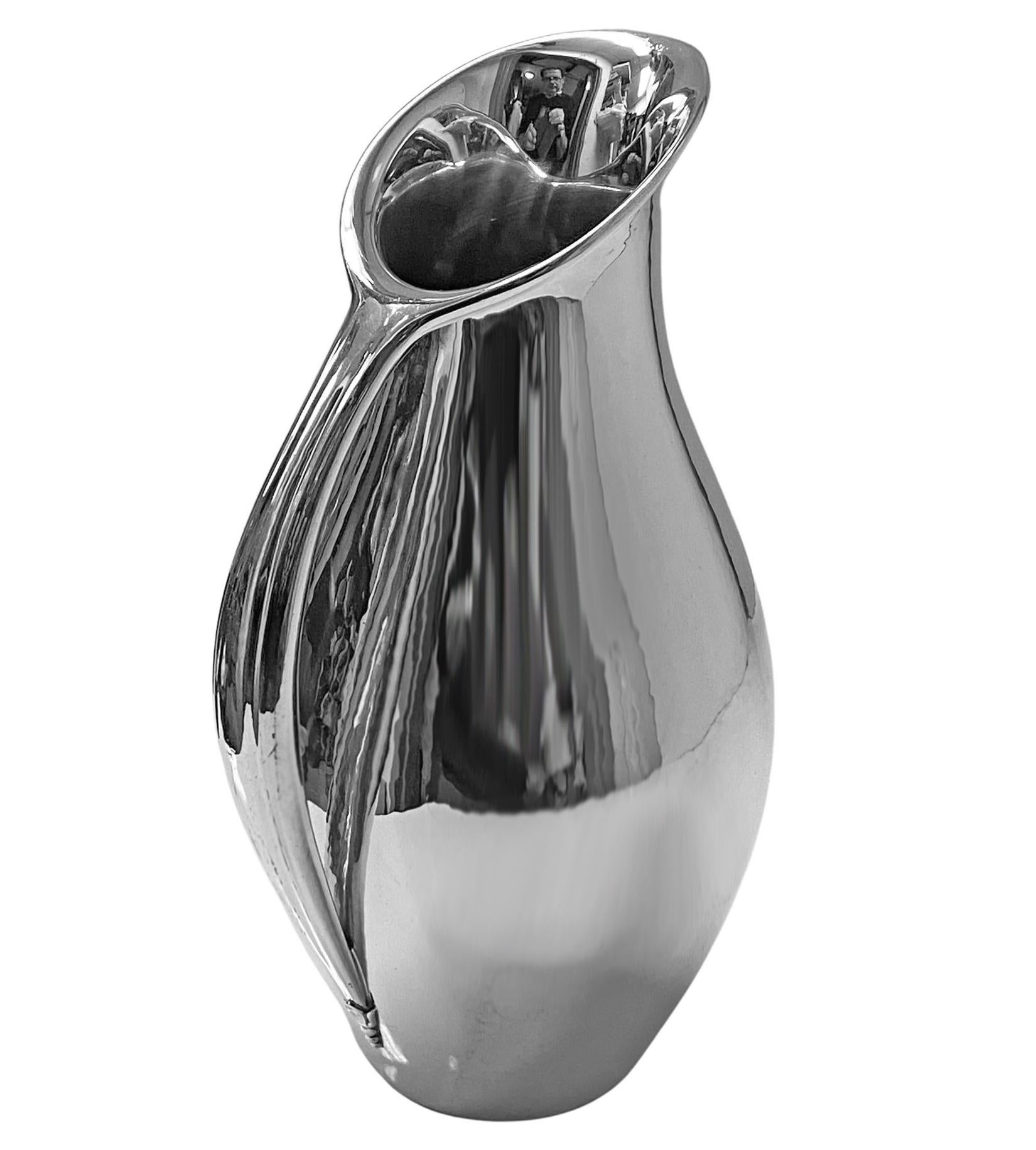 Georg Jensen, Wasserkrug aus Sterlingsilber, ca. 1950, entworfen von Johan Rohde im Zustand „Gut“ im Angebot in Toronto, Ontario