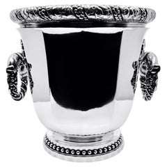 Georg Jensen Cubo/enfriador de vino de plata de ley 357