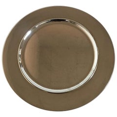 Georg Jensen Sterling Sølv Tray No. 587 E. Design by Johan Rohde