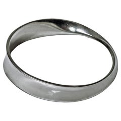 Georg Jensen Torun Bulow-Hube Sterling Mobius Bangle, Denmark